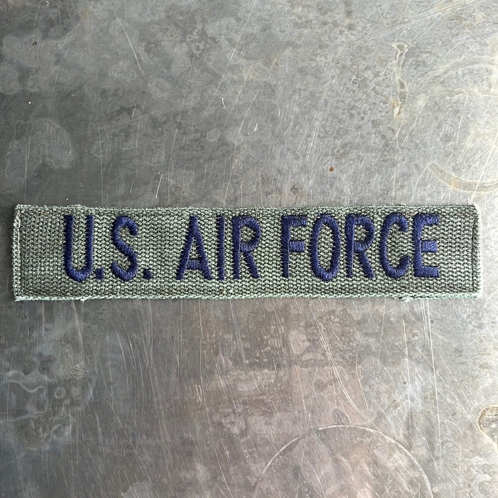 U.S. AIR FORCE embroidered tape patch - vintage